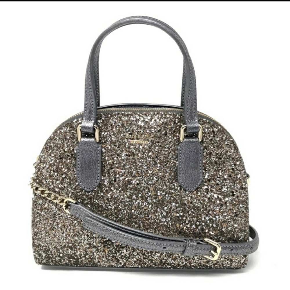 NWT Kate Spade Mini Reiley Laurel Way Glitter Purse